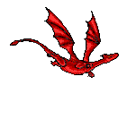 Dragon morphing into pegasus